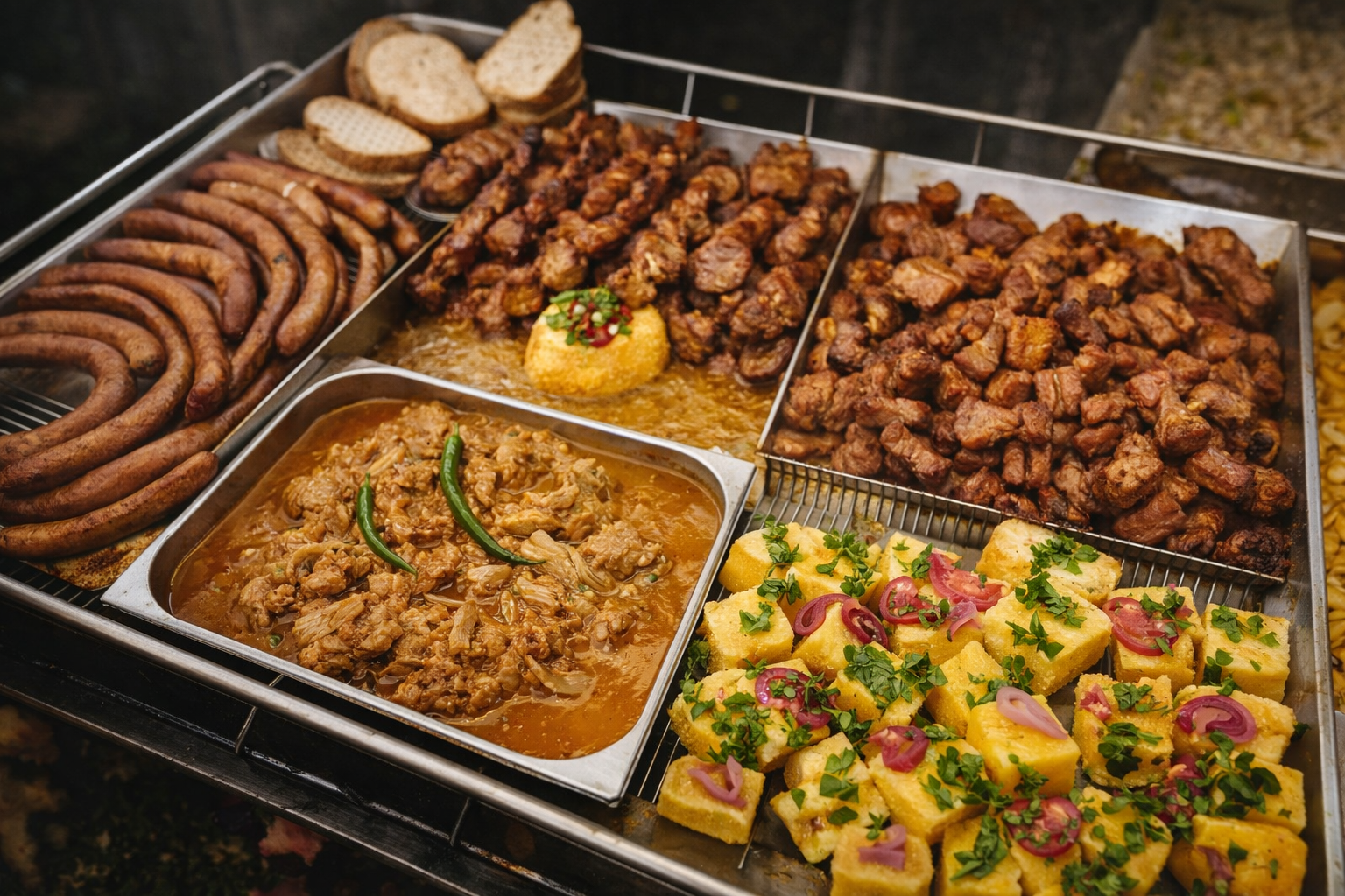 Travel scene with open space and natural light