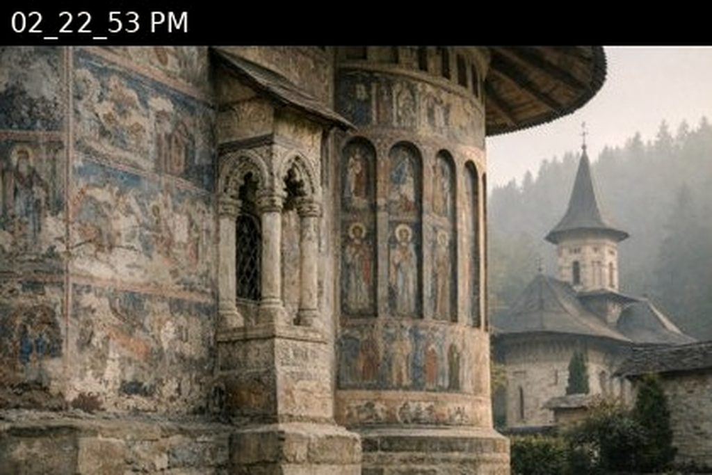 Voronet Blue Residence in Bucovina